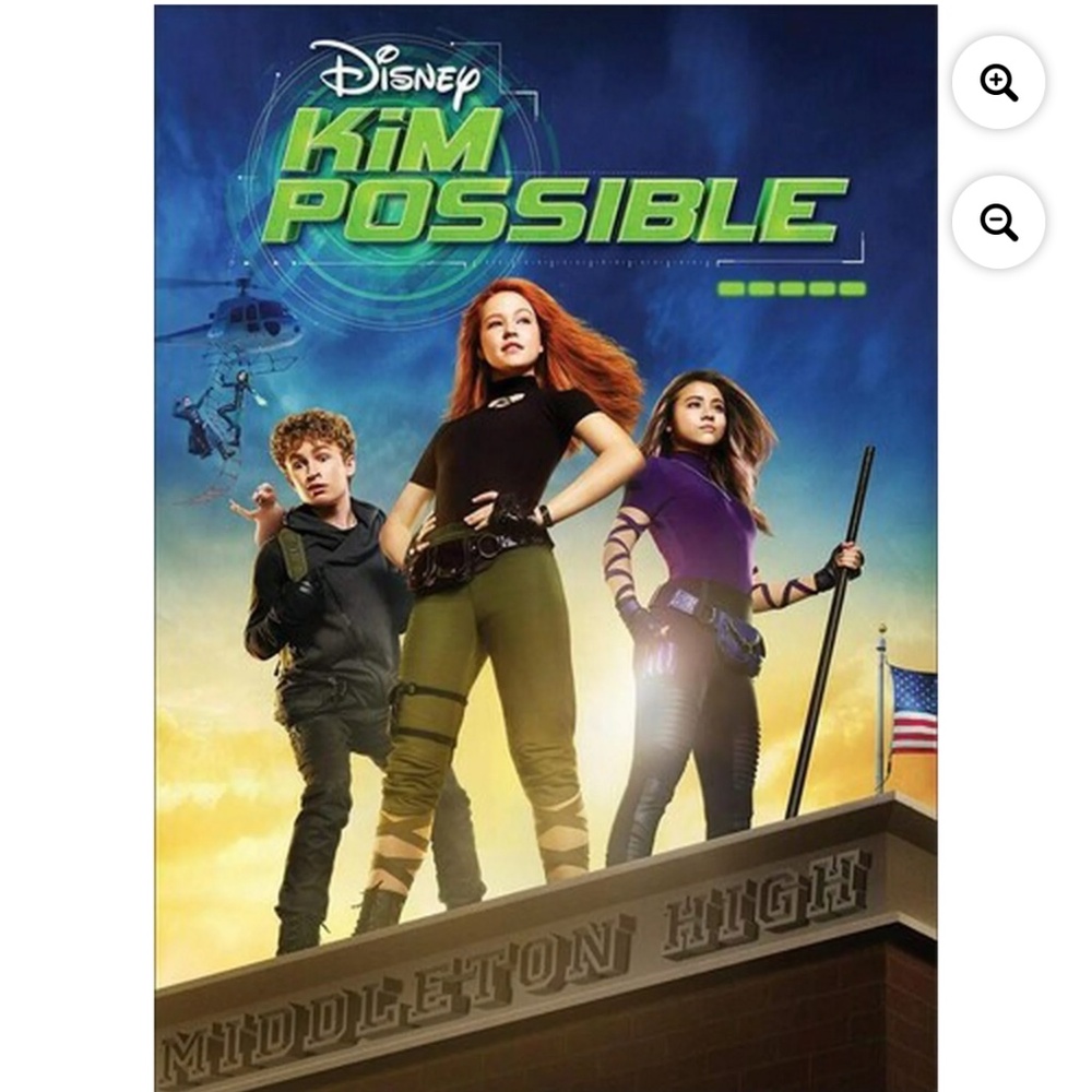 Disney’s Kim Possible (DVD) Action and Adventure NEW Sealed
